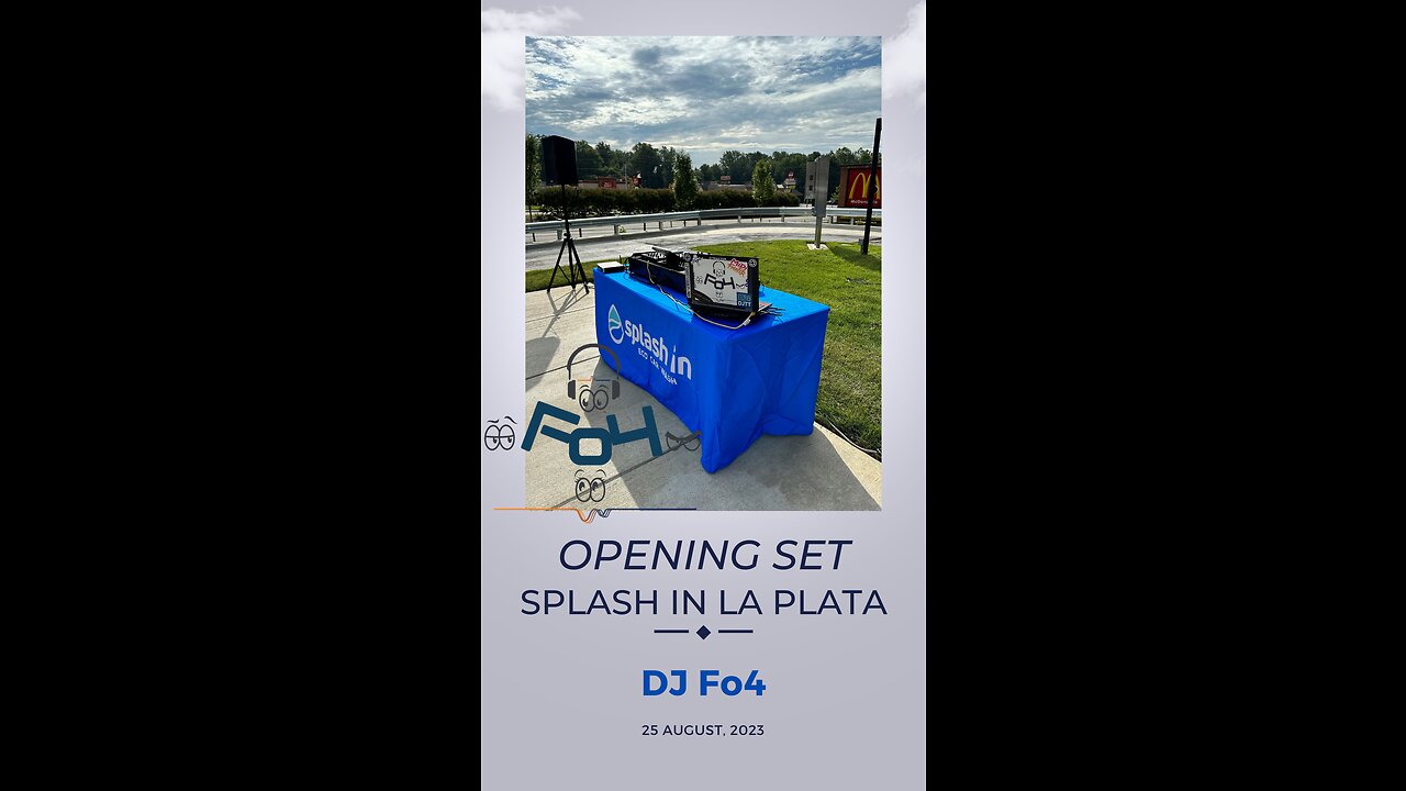 DJ Fo4 at the La Plata Splash In Eco Car Wash Grand Opening