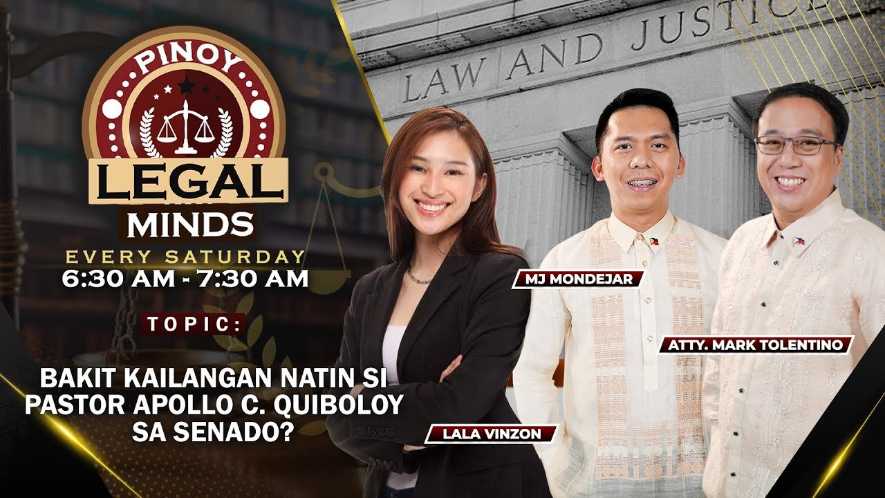 REPLAY: Pinoy Legal Minds | November 2, 2024