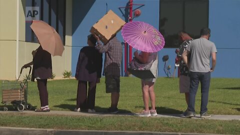Long lines are back at US food banks as inflation hits high