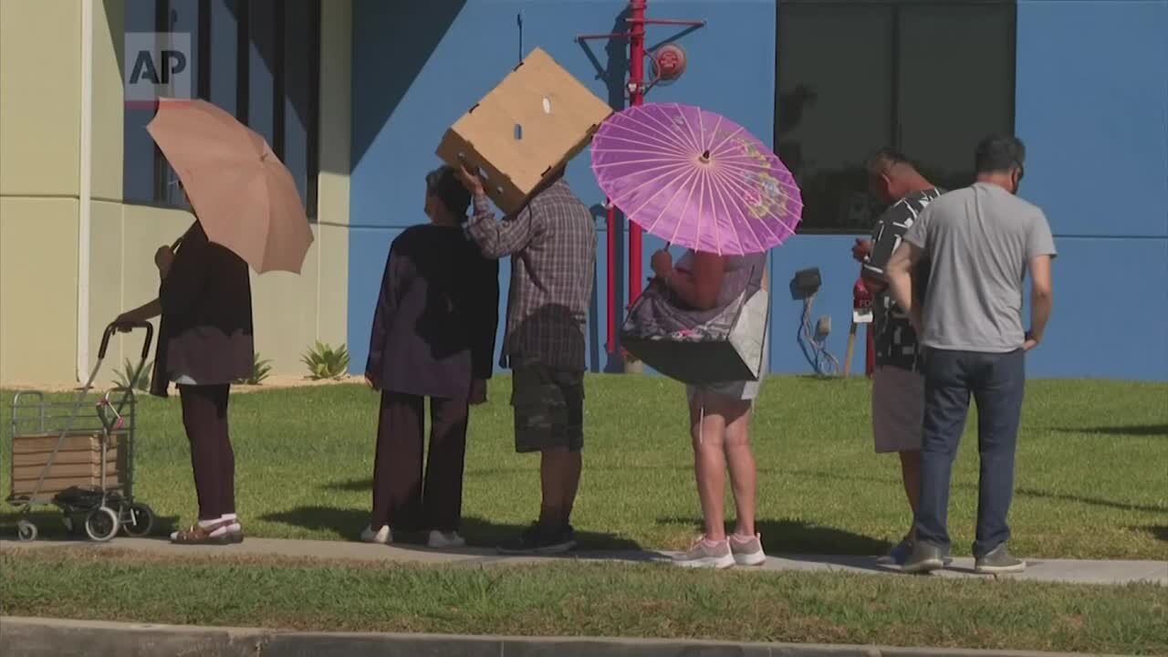 Long lines are back at US food banks as inflation hits high