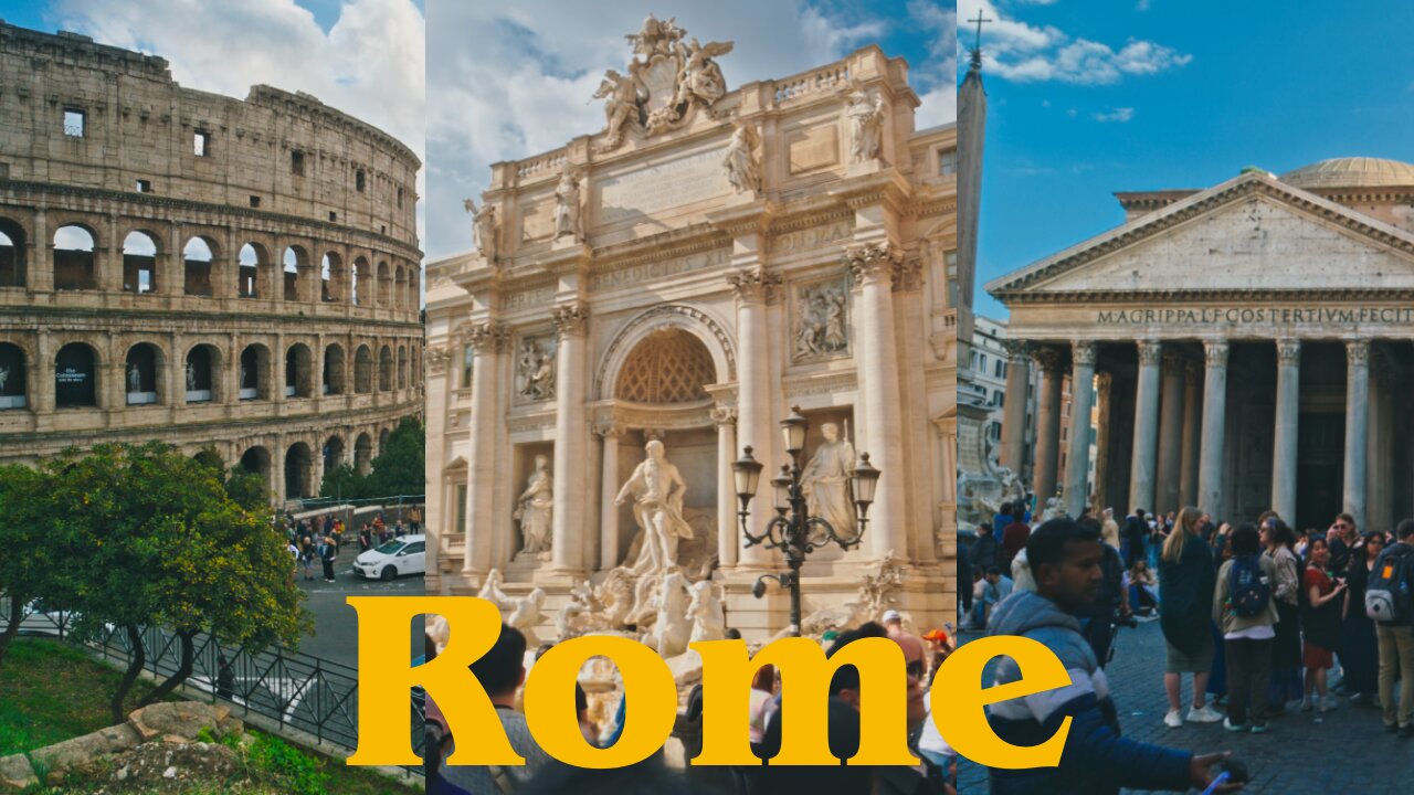 Rome & Vatican City, Italy. Walk Around Tour, Holiday