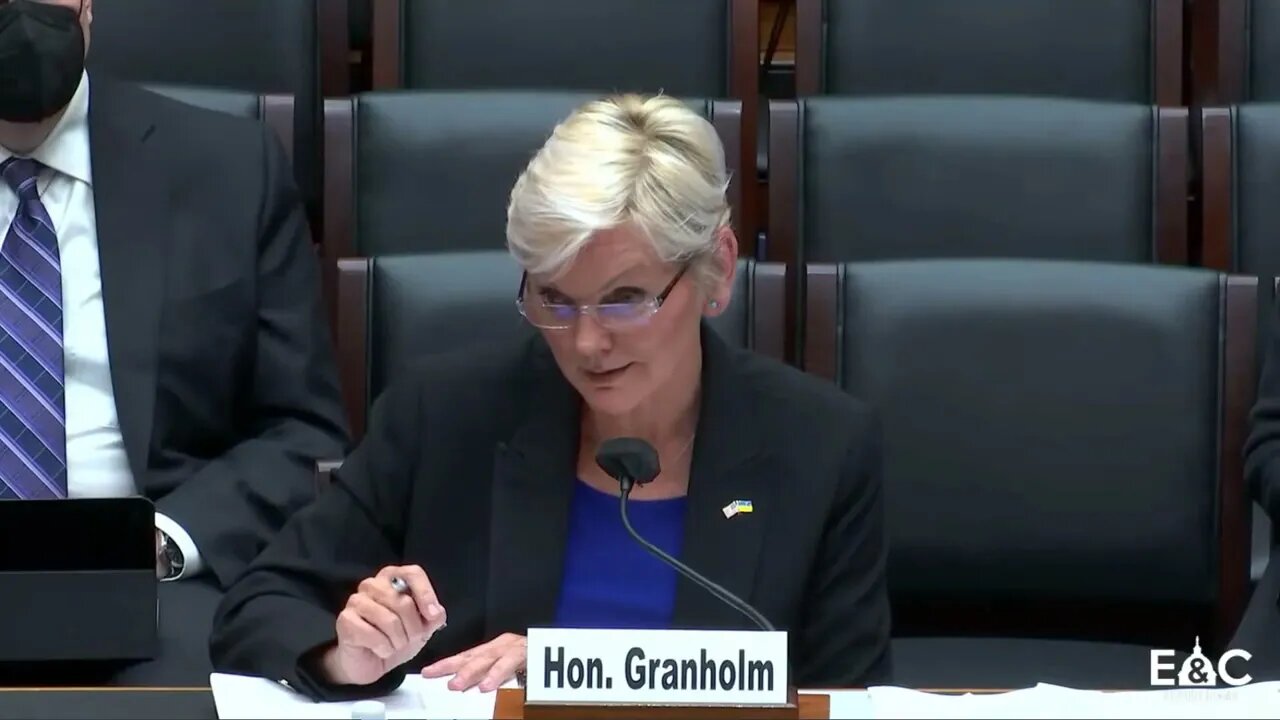 Rep. Duncan Exposes Sec Granholm's Hypocrisy During Energy Budget Hearing