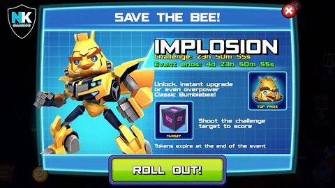 Angry Birds Transformers 2.0 - Save The Bee! - Day 2 - Featuring Ratchet