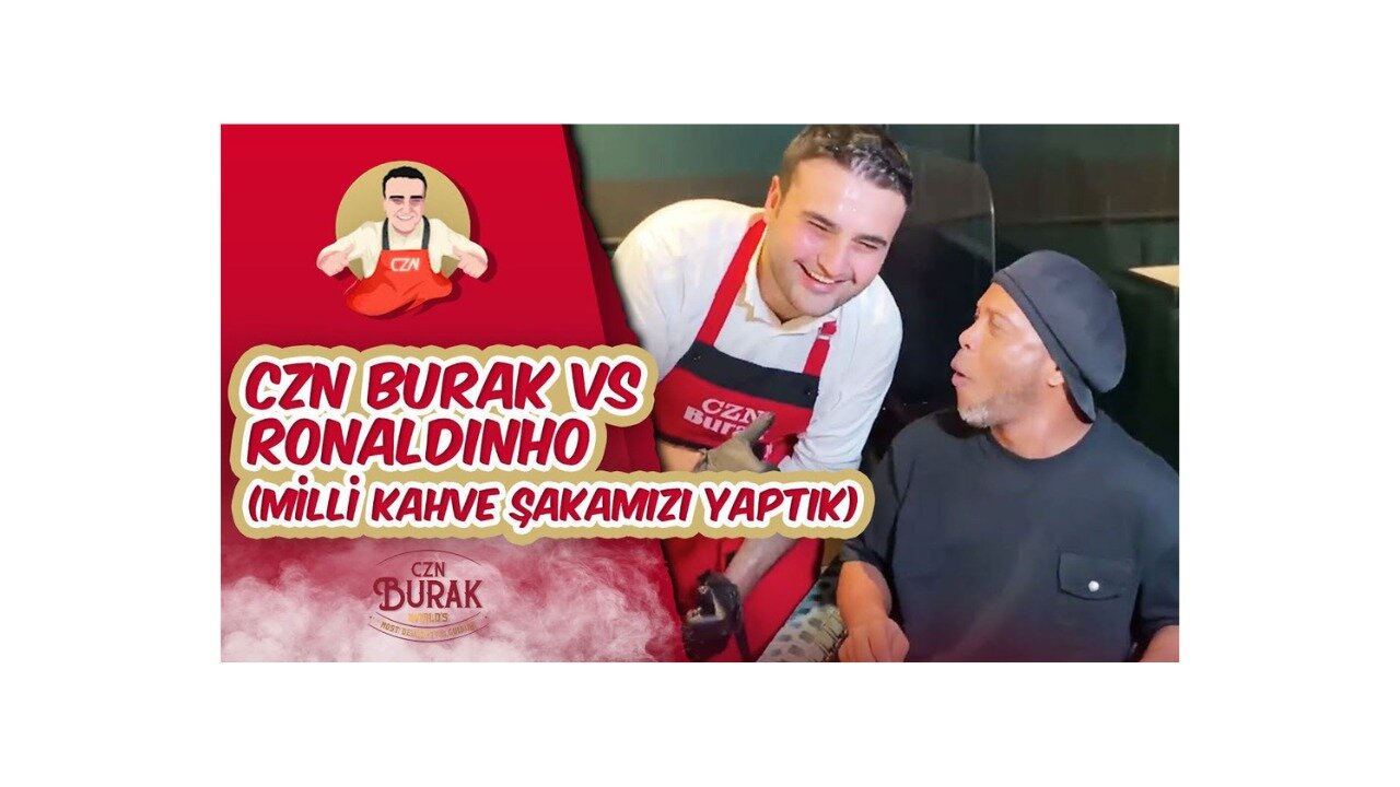 Czn Burak vs Ronaldinho (Milli Czn Burak vs Ronaldinho (Milli Kahve şakamızı yaptık )