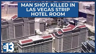 Man shot, killed in Caesars Palace hotel room