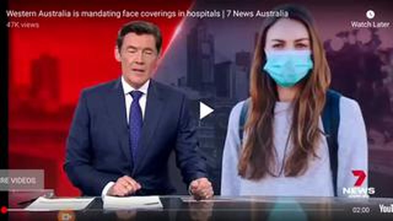 Face masks mandatory again in Western Australian Hospitals etc