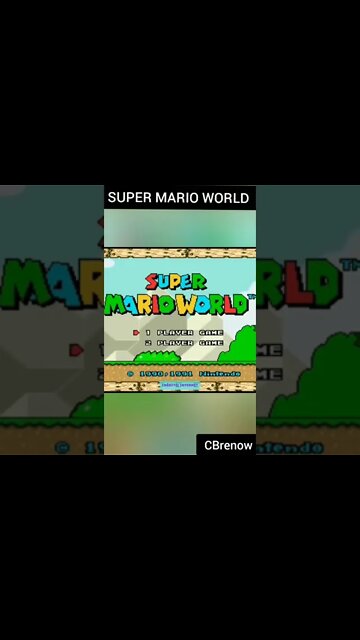 SUPER MARIO WORLD DO SUPER NINTENDO É UMA OBRA PRIMA