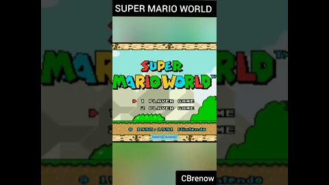 SUPER MARIO WORLD DO SUPER NINTENDO É UMA OBRA PRIMA