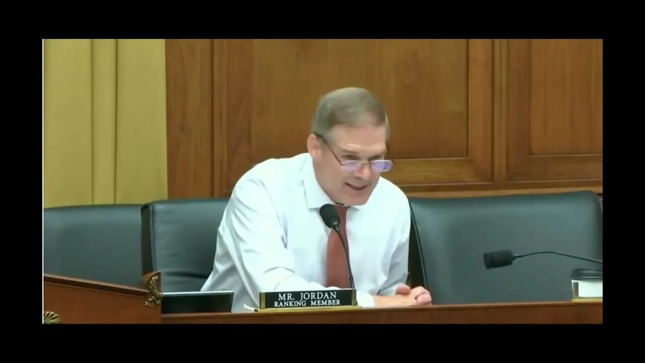 Jim Jordan BLASTS Democrats Attacking The Second Amendment!