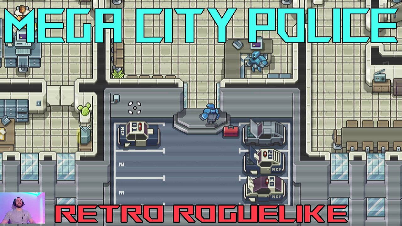 Mega City Police Gameplay | Indie 2D Roguelike | Prelude | I'm Noob