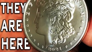 IN HAND! 2021 Morgan Silver Dollars Unboxing