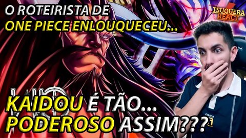 (O MAIS PODEROSO???) REACT WLO - A Criatura Mais Forte do Mundo [ One Piece / Kaidou ] Prod. Hunter