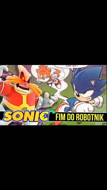 SONIC destruiu ROBOTNIK DEUS | SONIC vs EGGMAN #shorts