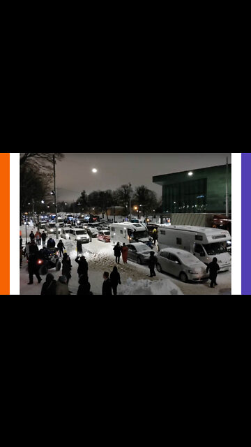 Cops Arrest Truckers In Finland Freedom Convoy