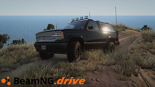 BeamNG.drive | Gasvril D-Series D15 | Offroading on Small Island