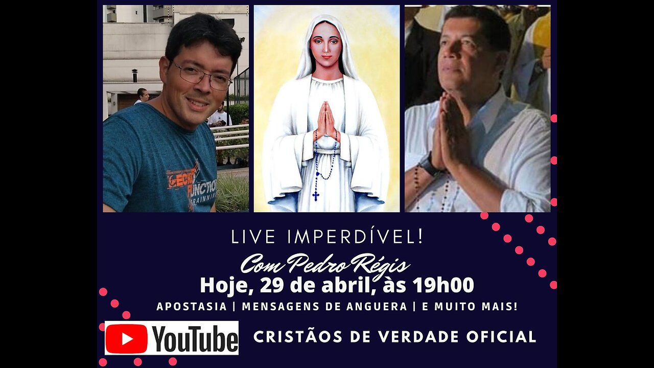 APOSTASIA NA IGREJA E AS MENSAGENS DE ANGUERA COM PEDRO REGIS