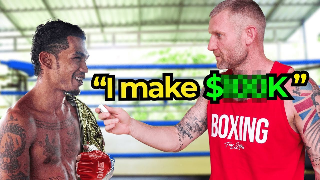 I asked Muay Thai fighters how much MONEY they make