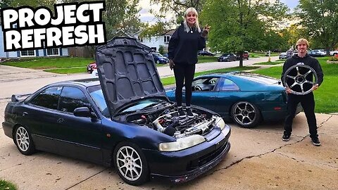 Nissan Gloria Progress + Girlfriend helps refresh project cars!