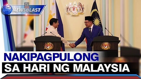 Pang. Bongbong Marcos, nakipagpulong sa hari ng Malaysia