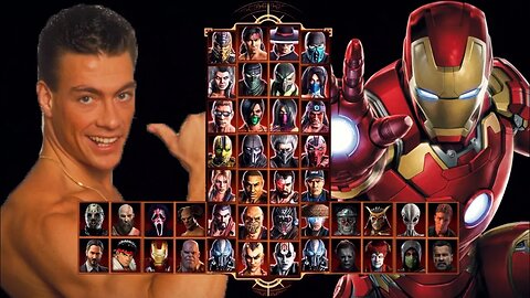 Mortal Kombat 9 - Van Damme And Iron Man - Expert Tag Ladder - Gameplay @(1080p) 60FPS