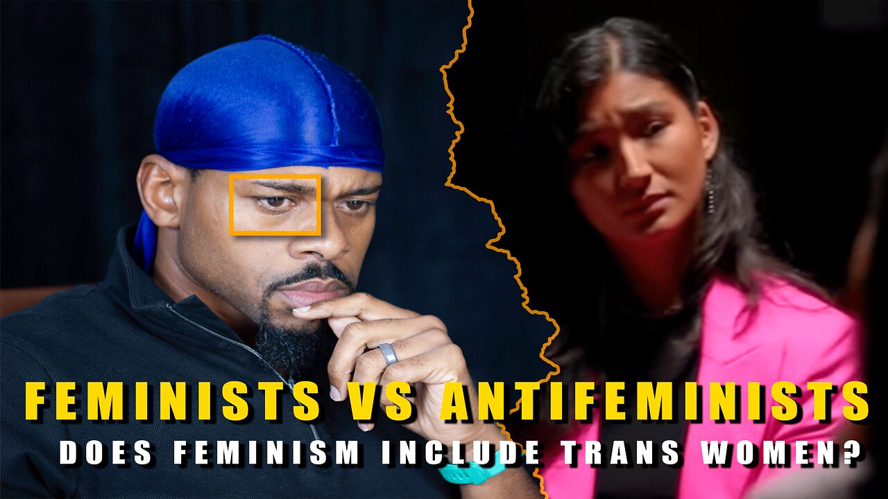 REACTION VIDEO: Does Feminism Include Trans Women Female Feminists vs Antifeminists