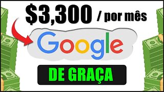 Ganhe $3300 Usando o Gerador de Dinheiro Gratuito do Google que Paga por Clique (Para Iniciantes)