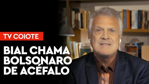 Pedro Bial chama Bolsonaro de desgovernante e acéfalo na Globo