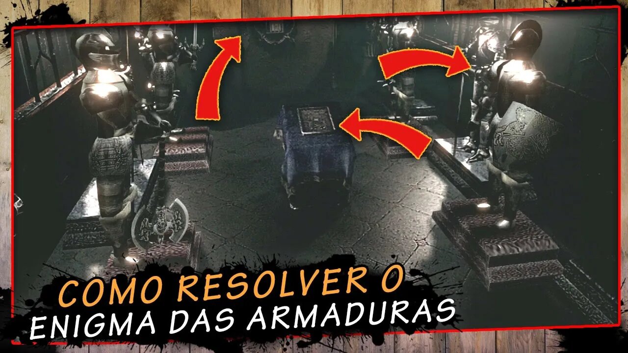 Resident Evil 1 Remastered, Como resolver o enigma das armaduras | SUPER DICA PT-BR