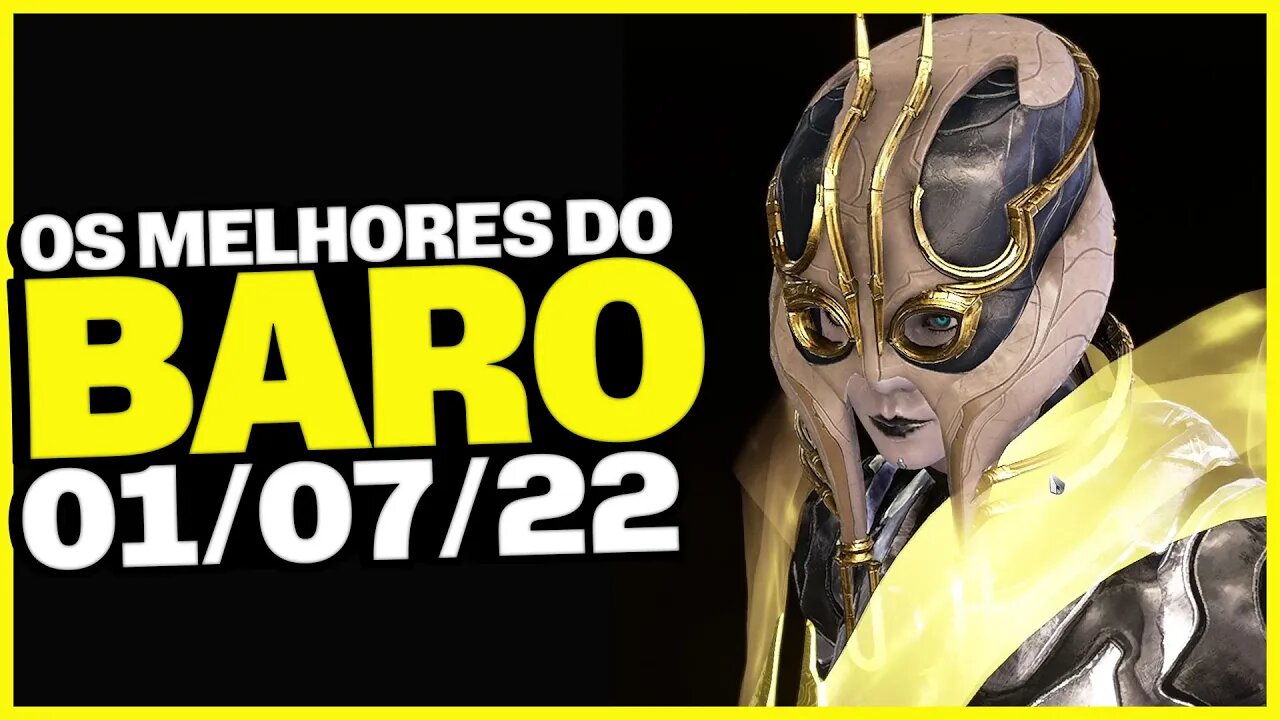 Warframe: Os MELHORES itens do Baro Ki'Teer /MODS/ARMAS/GLIFOS/SKIN-[01/07/22]