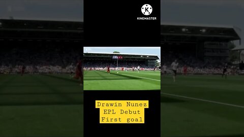 Drawin Nunez First EPL goal....LFC