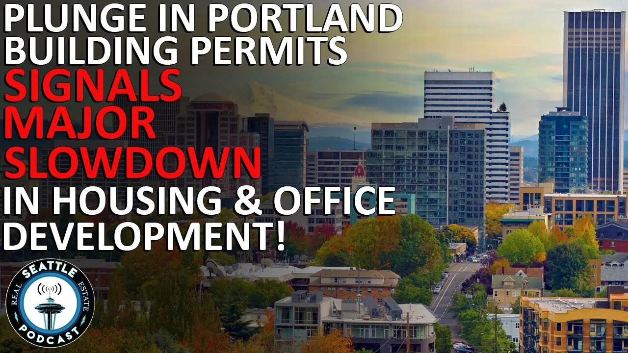 Plunge in Portland Building Permits Signals Major Slowdown in Housing & Development