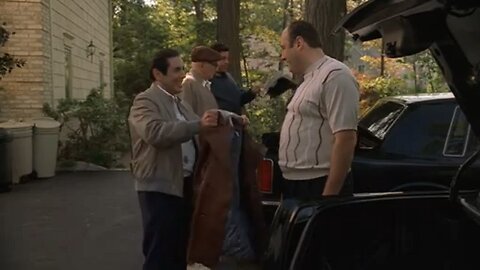 Richie Gives Tony A Jacket - The Sopranos HD