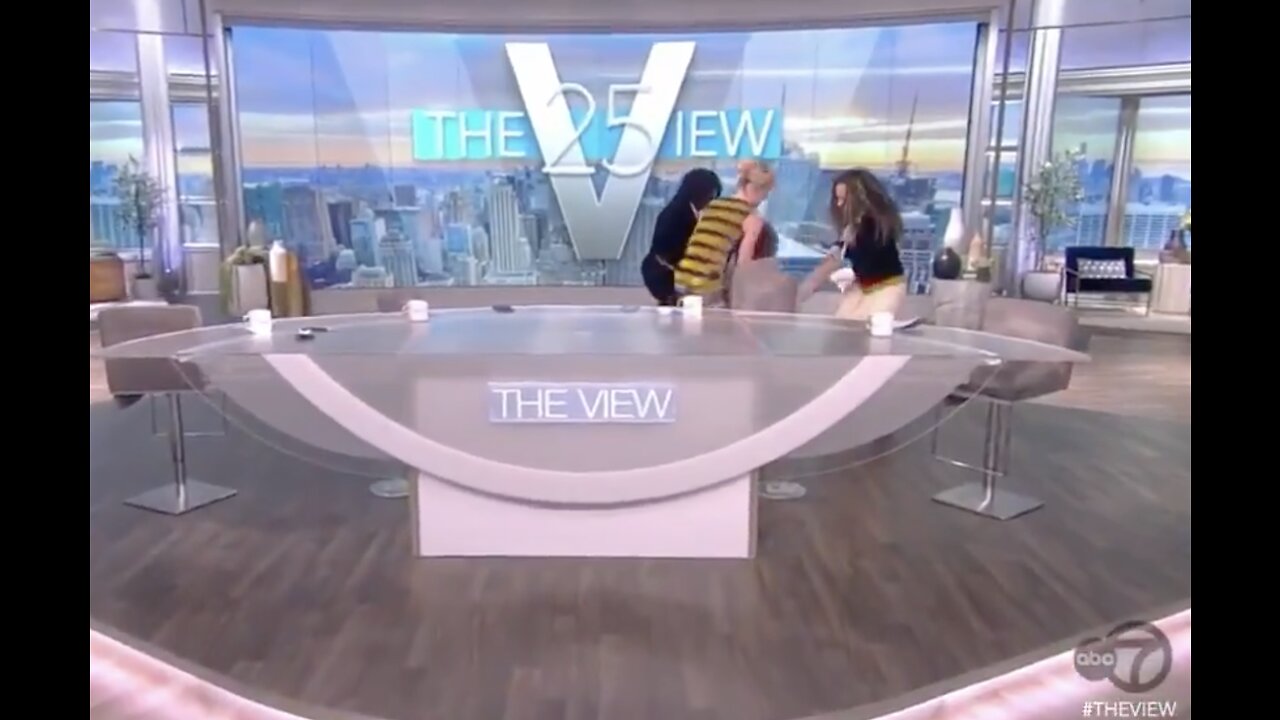 FLASHBACK: Joy Behar Takes a Nasty Spill On the Set of The View