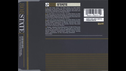 808 State - In Yer Face (Renaud Remaster 16.9 & Song HD)