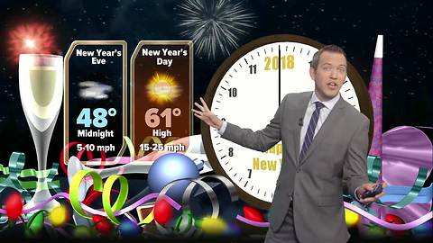 Las Vegas New Year's Eve weather forecast