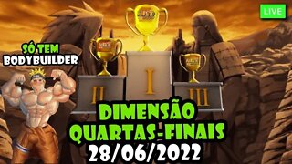 Dimensão Paralela essa batalha merece nosso respeito! Quartas de Finais só ficou bodybuilder!