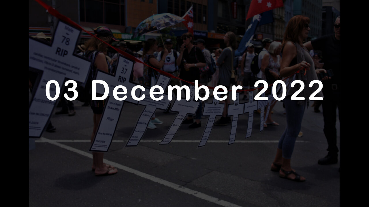 03 December 2022 - Melbourne Freedom Protest