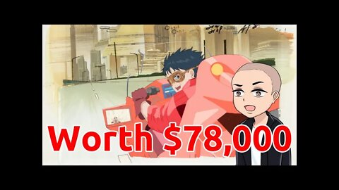 Anime Cells Are Selling For Thousands of Dollars #anime