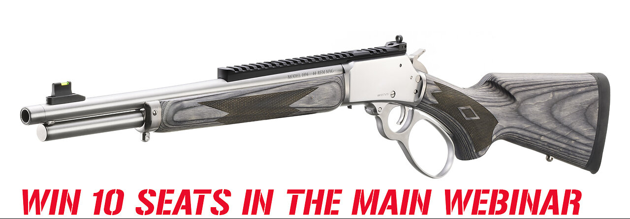 Marlin Model 1894 SBL .44 Magnum MINI #3 FOR 10 SEATS IN THE MAIN WEBINAR