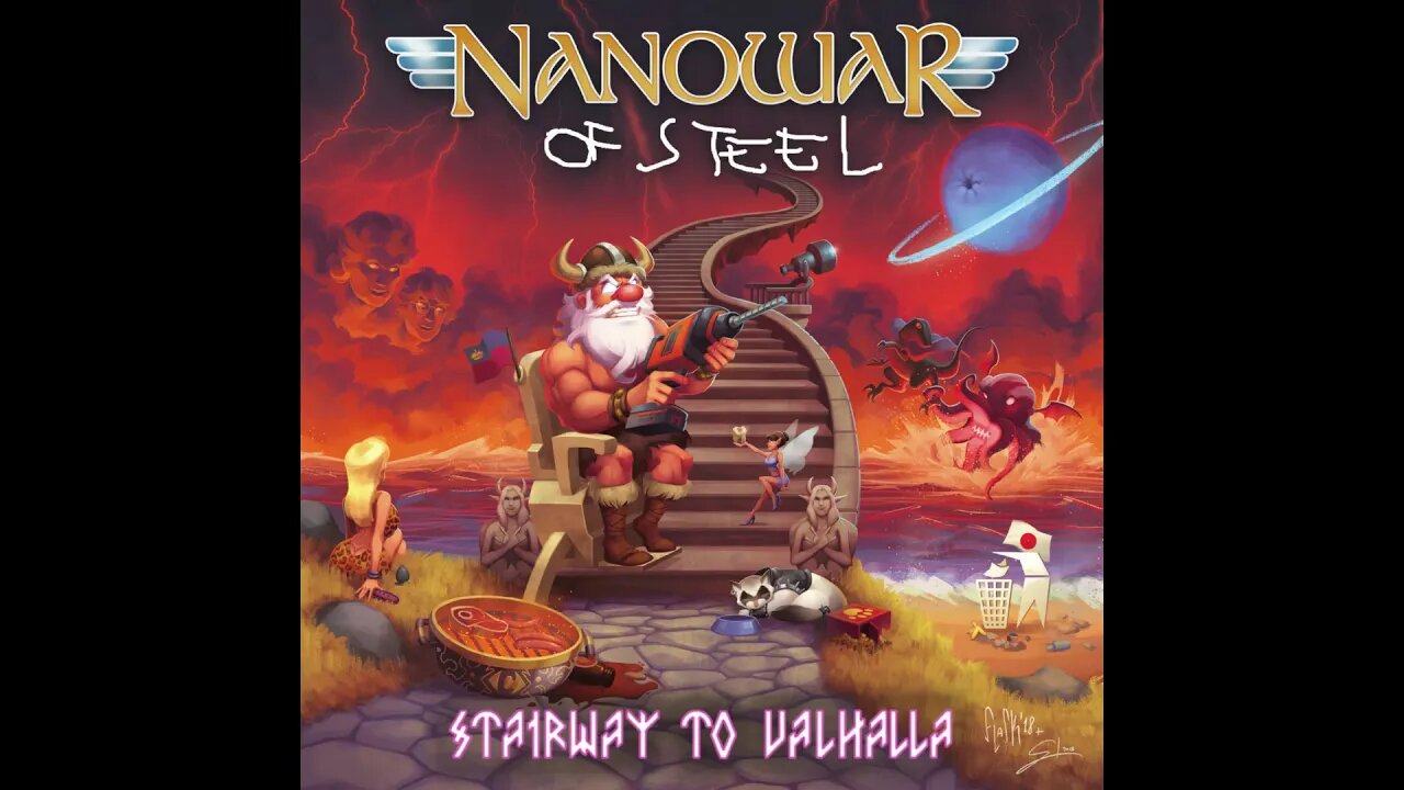 Nanowar Of Steel - Stairway To Valhalla [Full Album 2018]