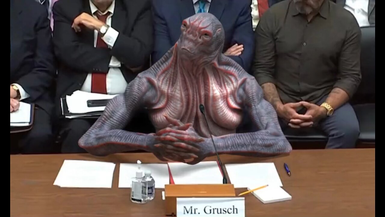 Unseen Footage of Mr. Grusch from inside the SCIF!