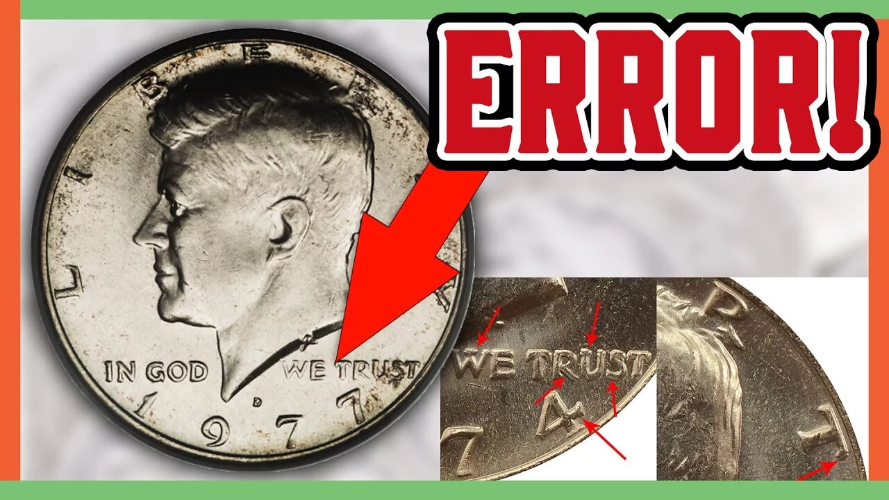 RARE ERROR HALF DOLLARS WORTH MONEY - COIN HUNTING TIPS