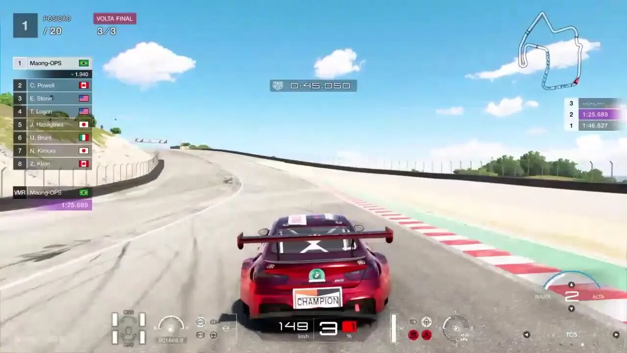 GTS ao vivo no PS4!