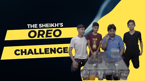 Oreo Challenge || Oreo Hilarious Challenge || TheSheikh's