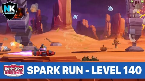 Angry Birds Transformers - Spark Run Series - Level 140 - Featuring Novastar