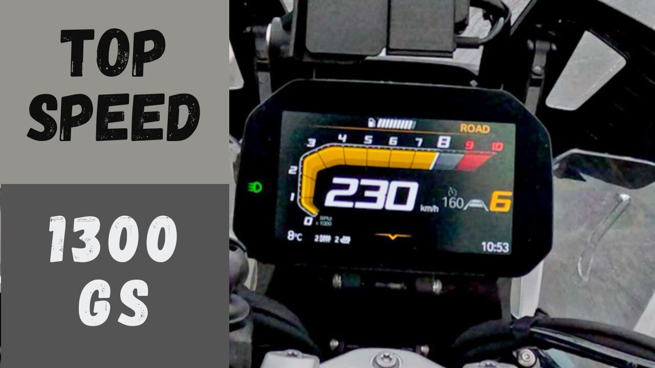 Top Speed Autobahn - 2024 BMW R 1300 GS