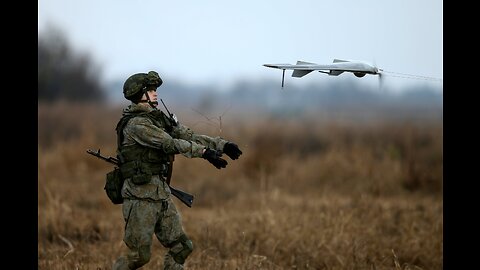 Dron de la artilleria rusa detecta y destruye a solados de la OTAN/Ucrania