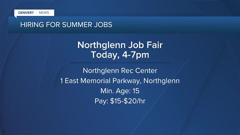 Northglenn holding summer job fair