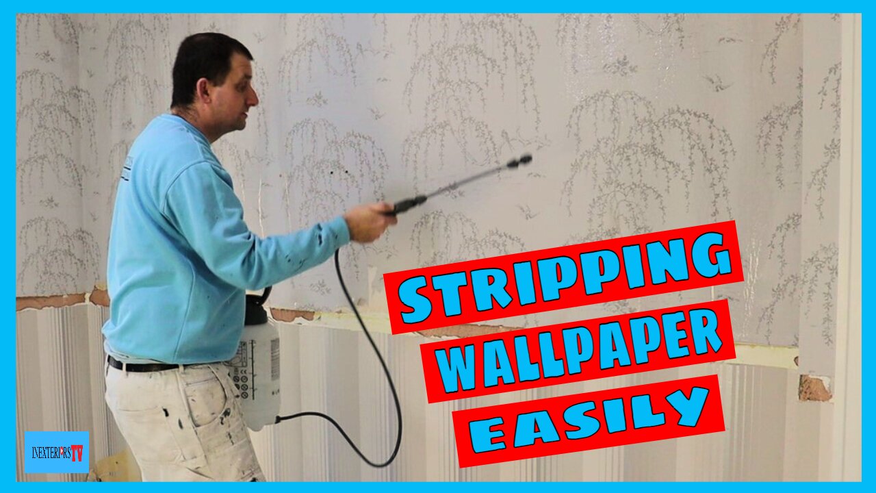 How to strip wallpaper.