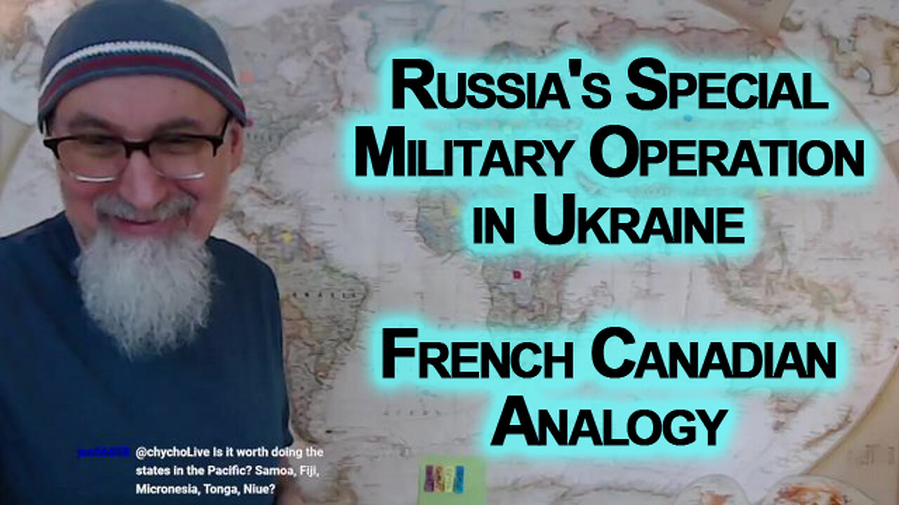 Russia's SMO in Ukraine, War to Prevent the Genocide of Eastern Ukrainians: French Canadian Analogy